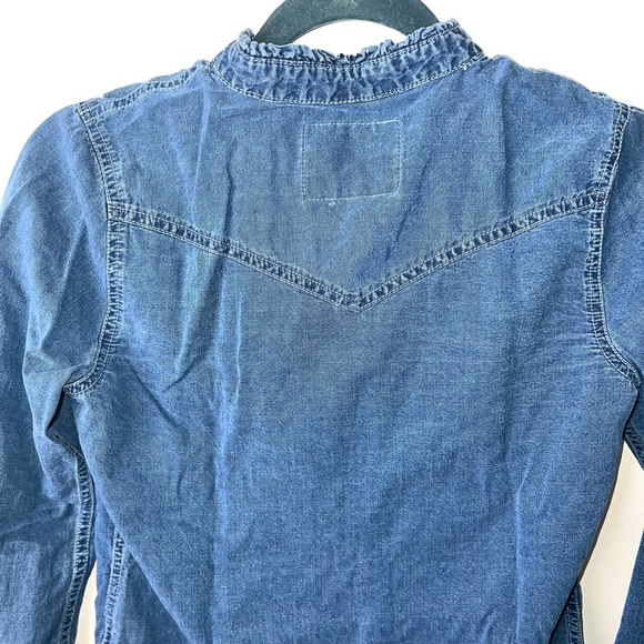 ABERCROMBIE & FITCH DENIM SHIRT D1 - Picture 6 of 6